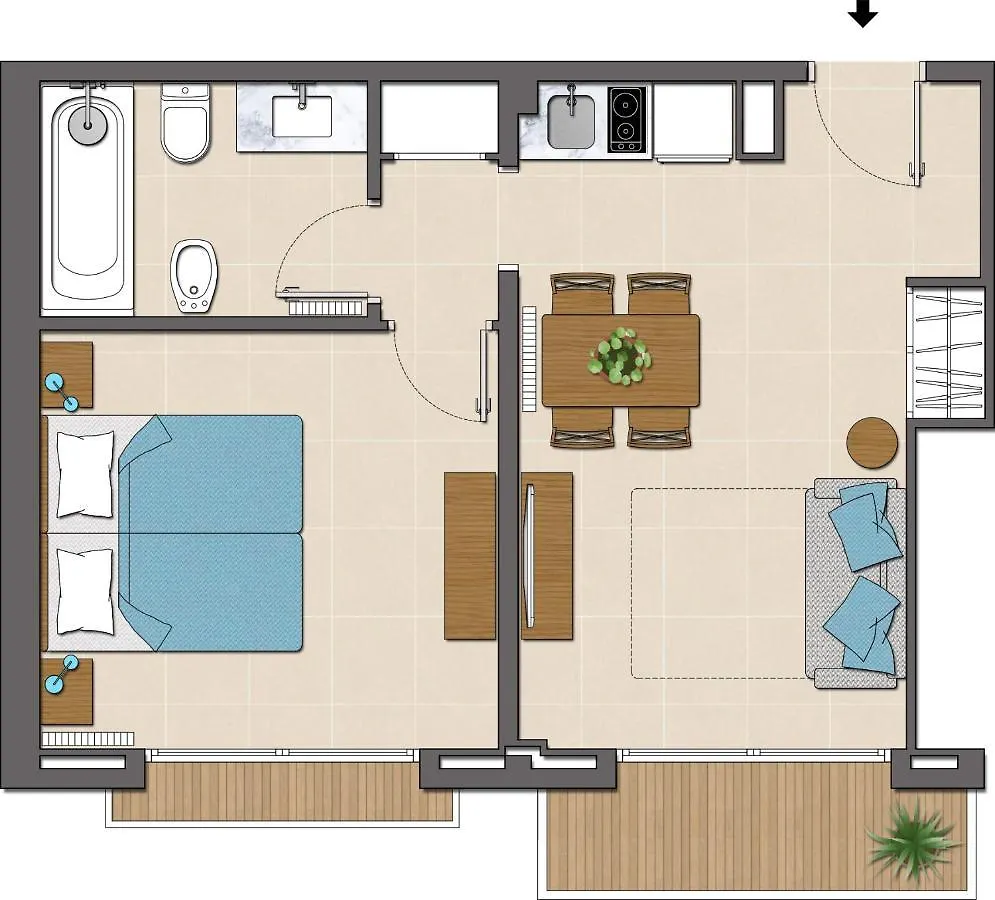 Apartaments Tropic Lloret de Mar