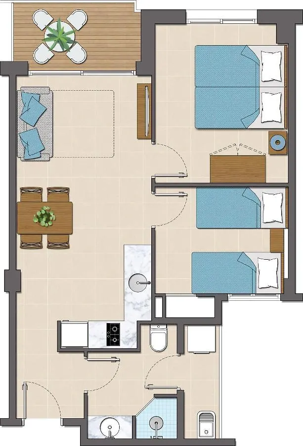 Apartment Apartaments Tropic Lloret de Mar Spain